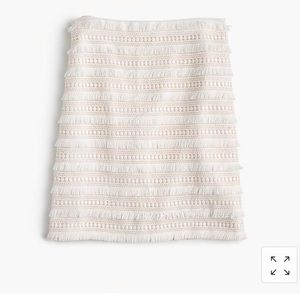 J. Crew Fringe Skirt